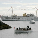 The King and Queen made a County visit with the Royal Yacht to Nordland 16 - 19 June 2008. First stop: Alstahaug (Photo: Marius Gulliksrud, Stella Pictures)